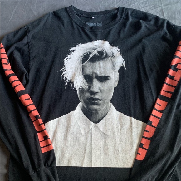 Tops - Justin Bieber tour shirt